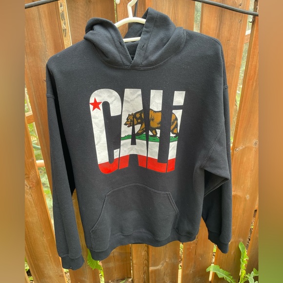 🐻 Bowery Supply Co California Republic US L Pullover Hoodie 🐻 - Picture 1 of 8
